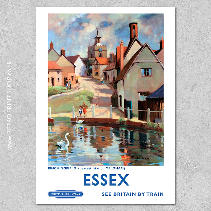 Essex Finchingfield Poster