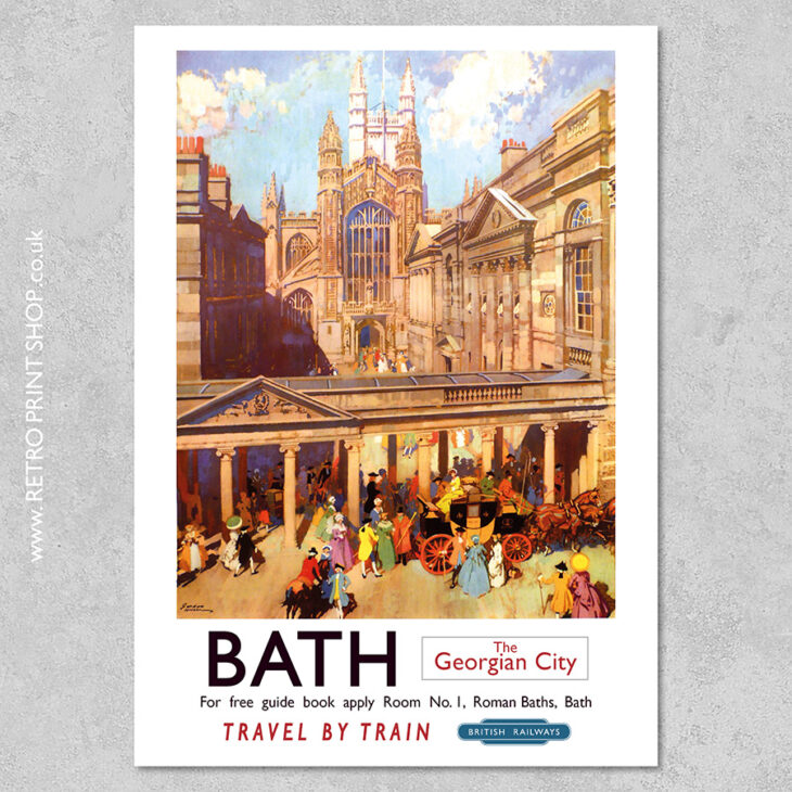 Bath Railway Poster