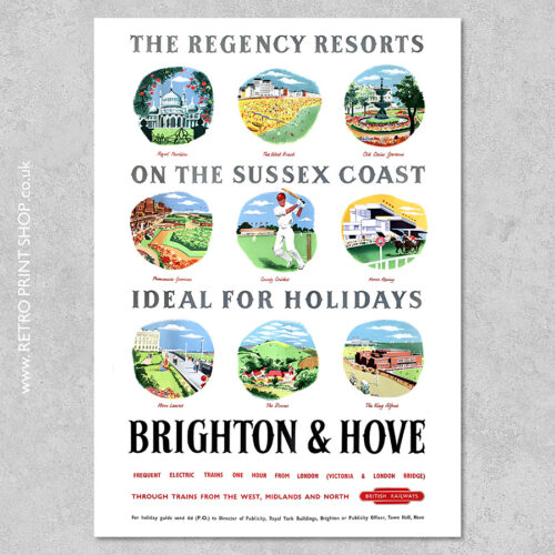 BR Brighton & Hove Poster #4
