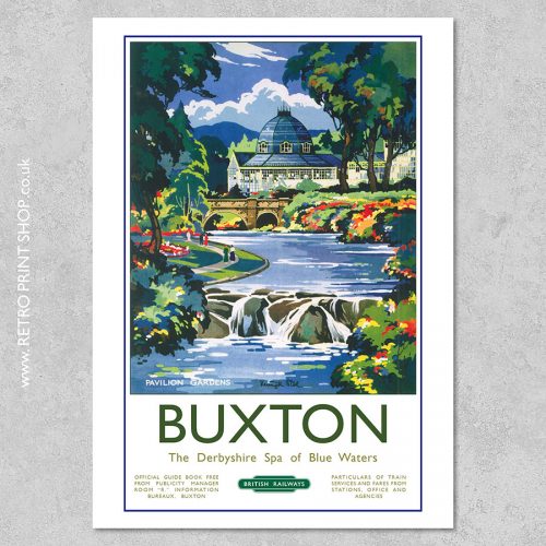 British Railways Buxton Poster