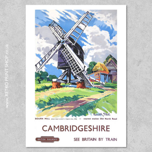 Bourn Mill Poster