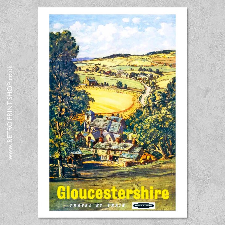 Gloucestershire Poster