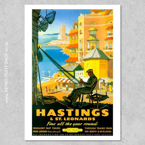 Hastings St Leonards Poster 2