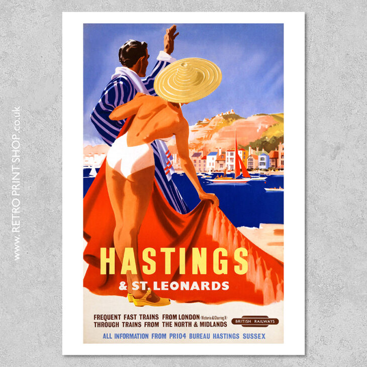 Hastings St Leonards Poster 3