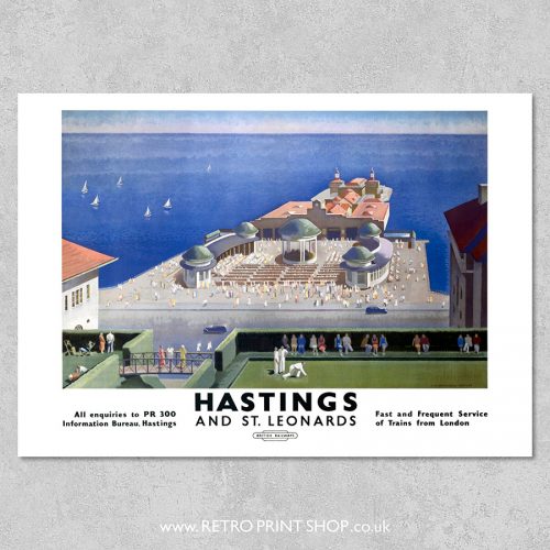 Hastings St Leonards Poster