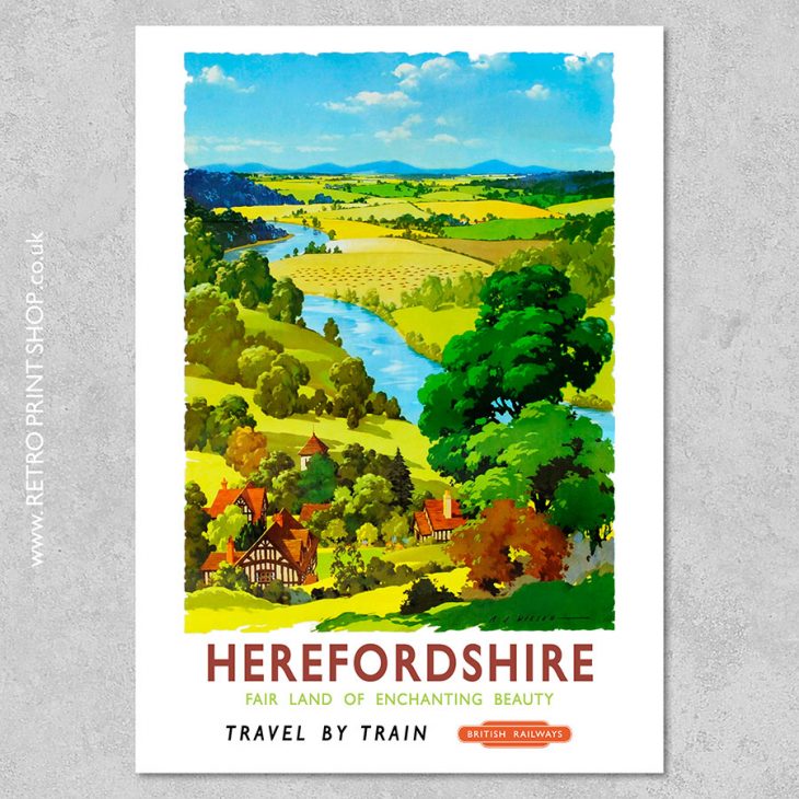 Herefordshire Poster