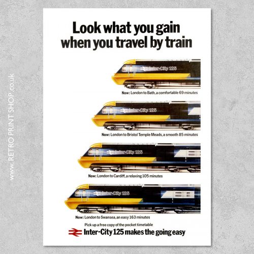 Intercity 125 poster