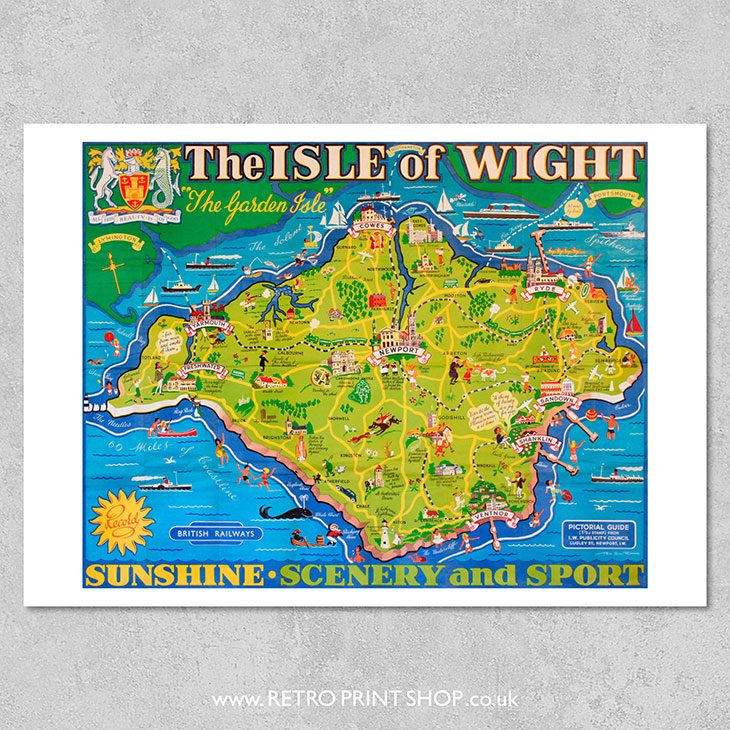 Isle of Wight Poster