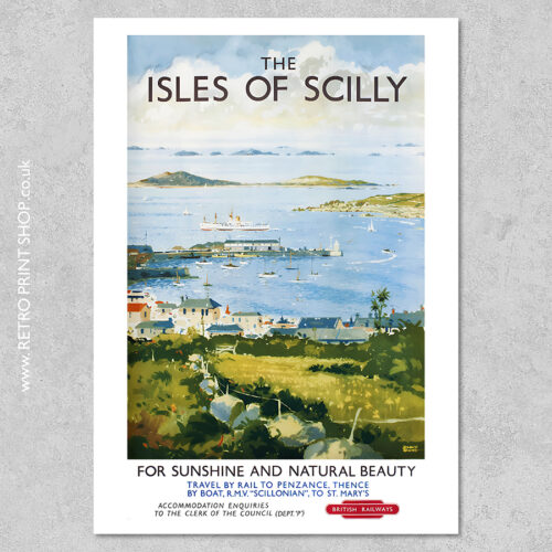 Isles of Scilly Poster