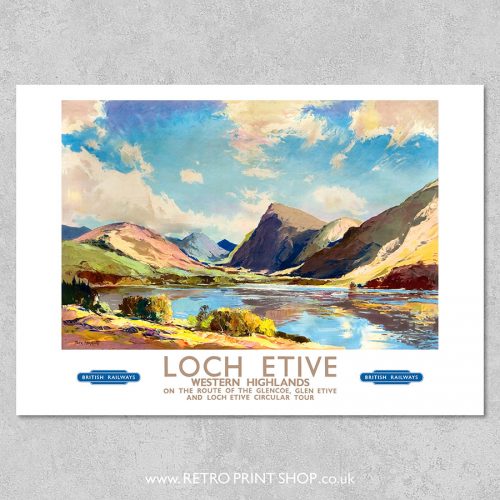 Loch Etive poster