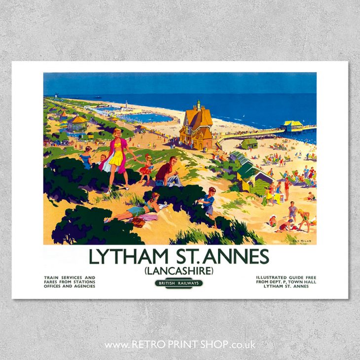 Lytham St Annes poster