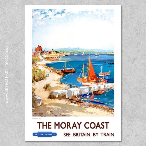 Moray Coast Findhorn Bay Poster