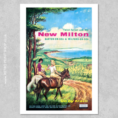 New Milton Poster