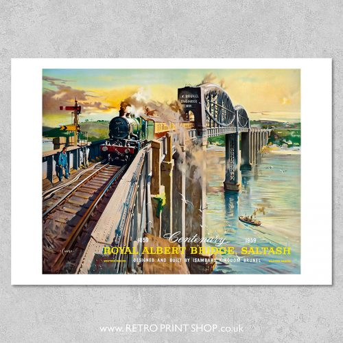 Royal Albert Bridge Poster