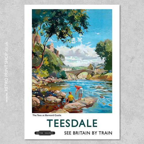 Teesdale Poster Barnard Castle