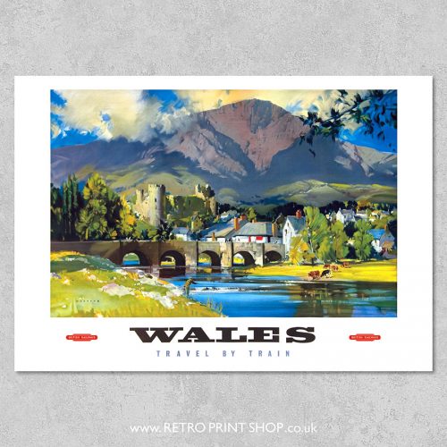 British Railways Wales Poster