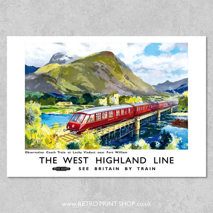 West Highland Line poster