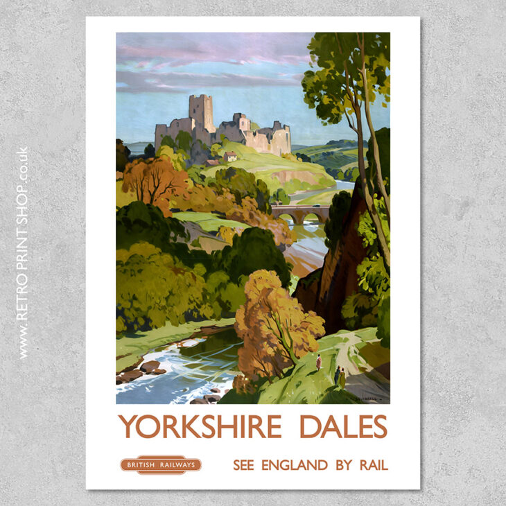 British Railways Yorkshire Dales Poster