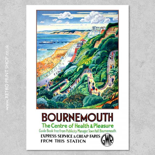 GWR Bournemouth Poster
