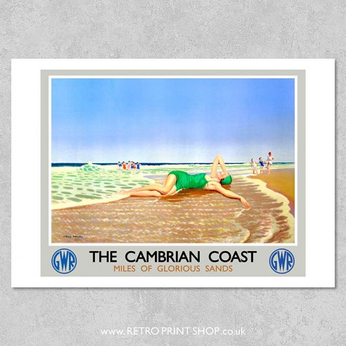 Cambrian Coast Poster