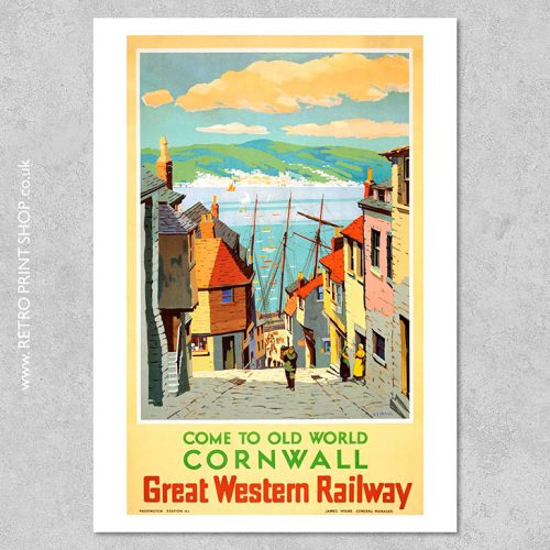 GWR Cornwall Poster