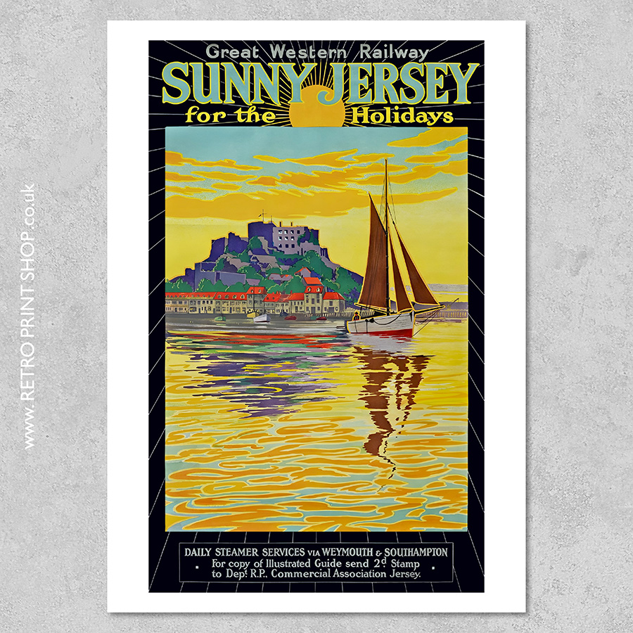 GWR Jersey Poster
