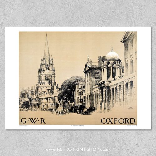 GWR Oxford Poster