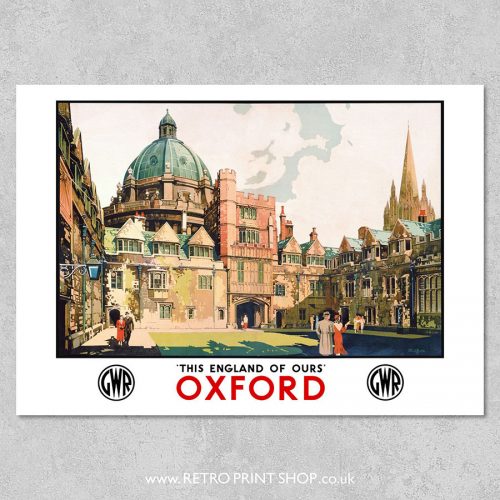 Oxford Poster