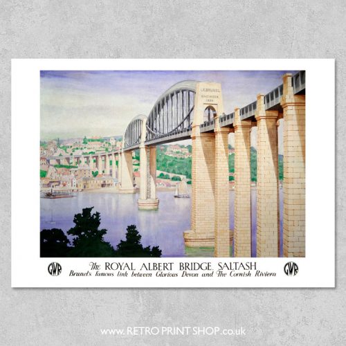 Royal Albert Bridge Poster