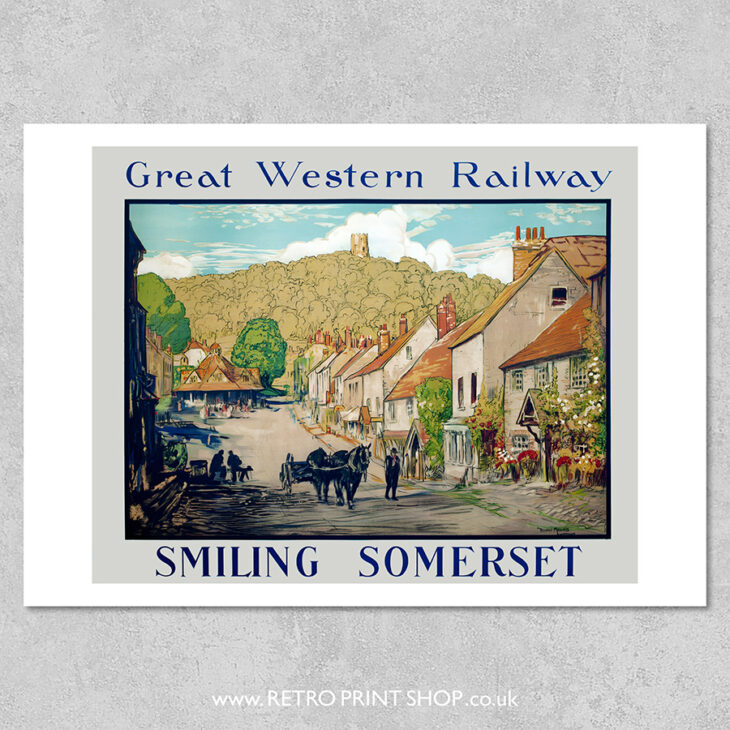 GWR Somerset poster