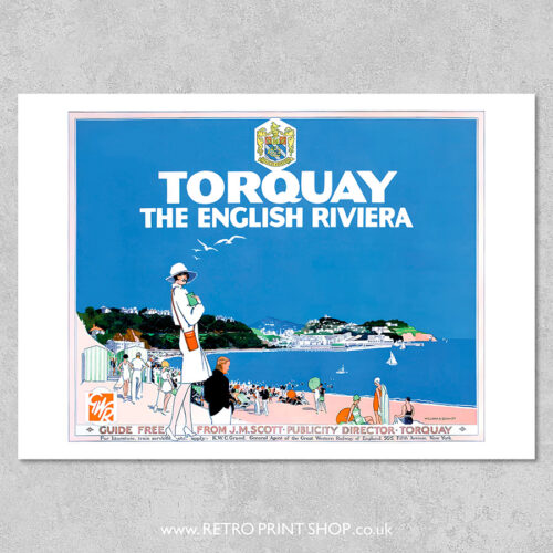 Torquay Railway Poster