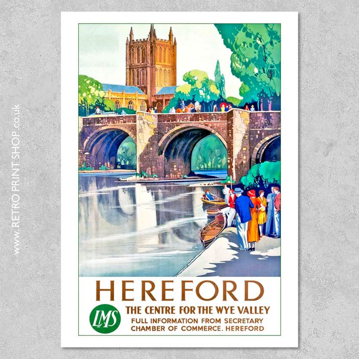 LMS Hereford Poster