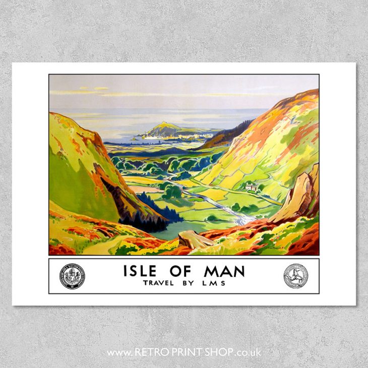 LMS Isle of Man poster