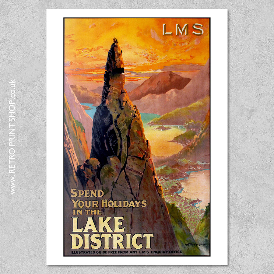 Lake District Poster