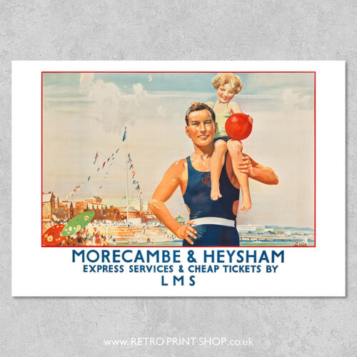 Morecambe & Heysham poster