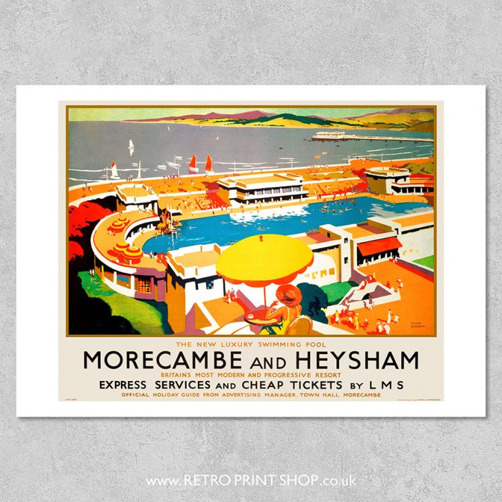 Morecambe & Heysham poster