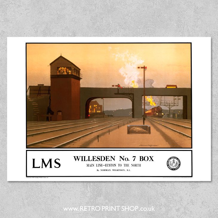 Willesden No7 Box Poster