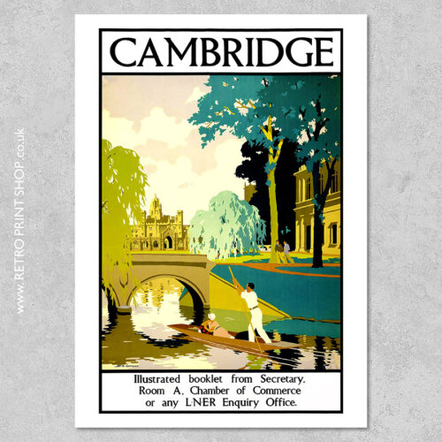 LNER Cambridge Poster