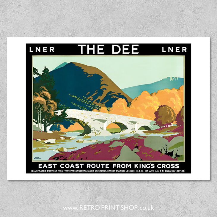 LNER The Dee Poster