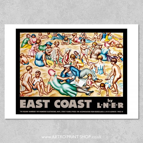 LNER East Coast Poster