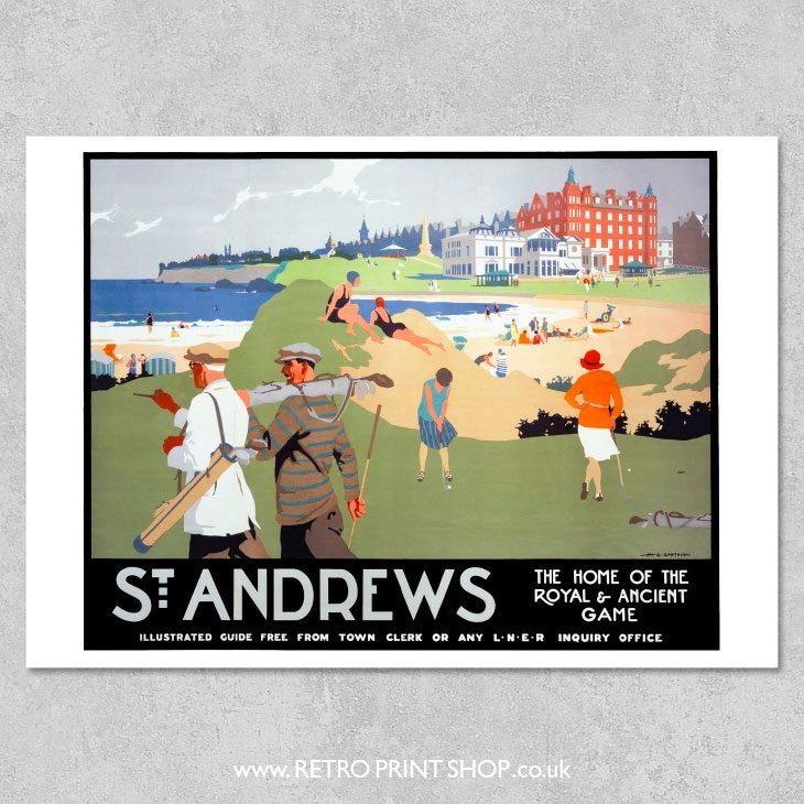 St Andrews Poster