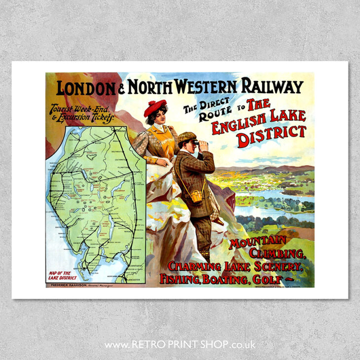 Lake District Poster