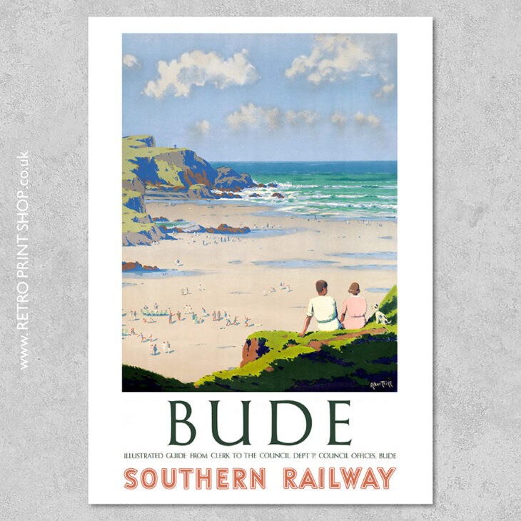 Southern Railway Bude Poster