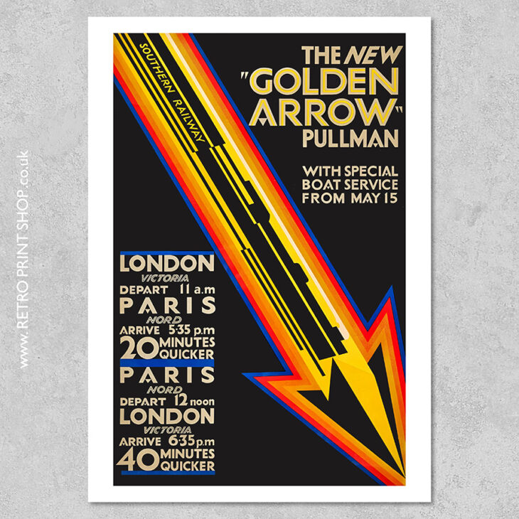 Golden Arrow Poster