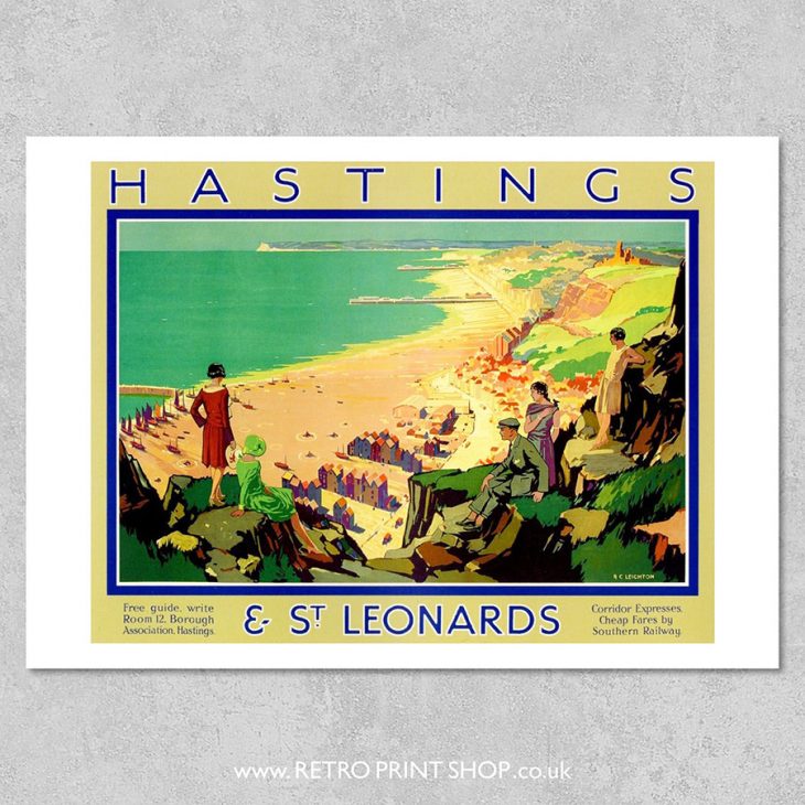 Hastings St Leonards Poster 2