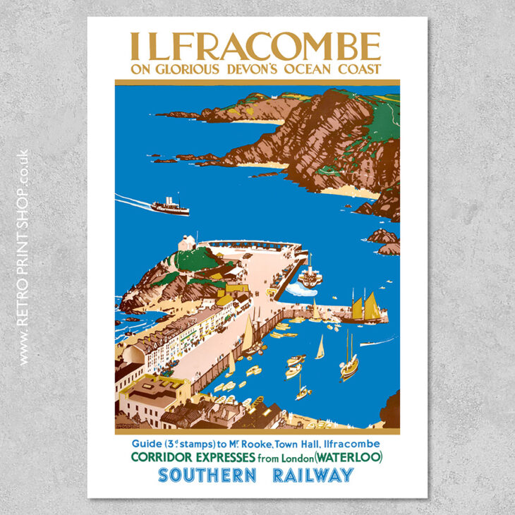 Ilfracombe Poster