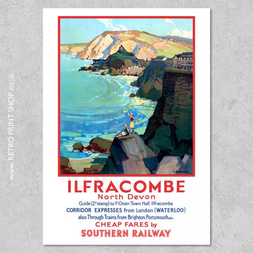 SR Ilfracombe Poster