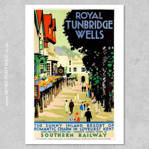 Southern Railway Tunbridge Wells Poster