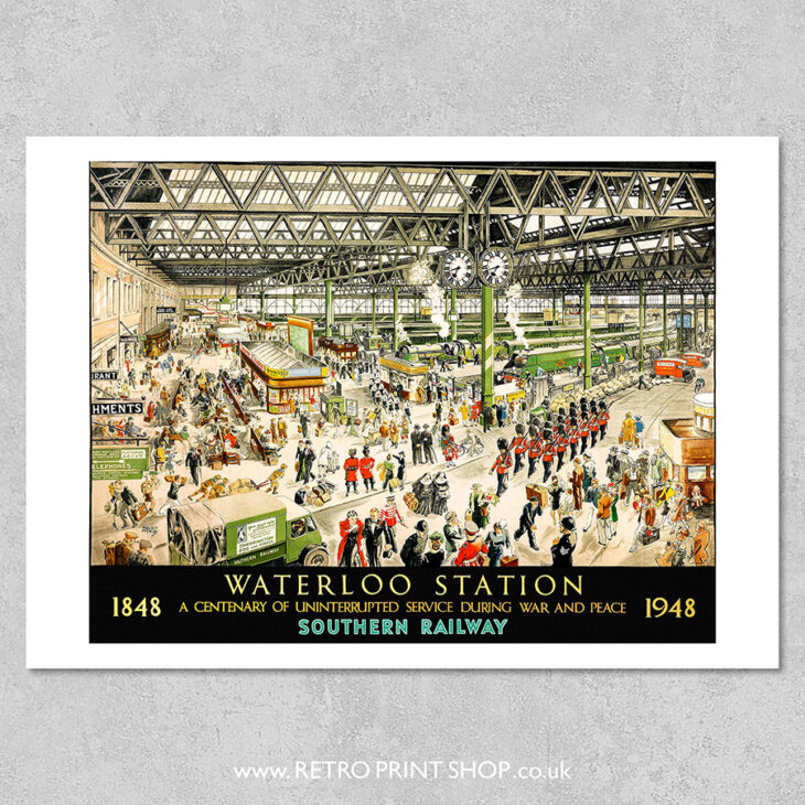 Waterloo Station Poster 2