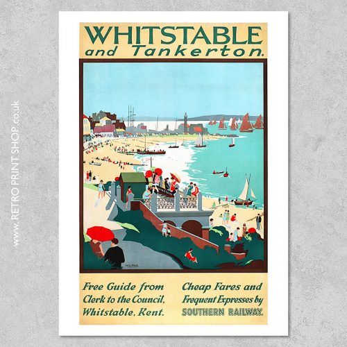 Southern Railway Whitstable Poster